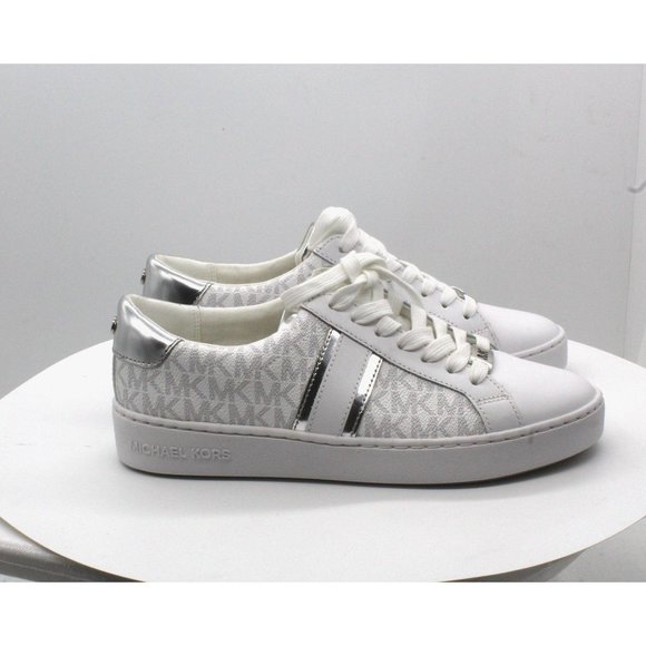 Women's Michael Michael Kors Irving Stripe Sneaker - Picture 2 of 8